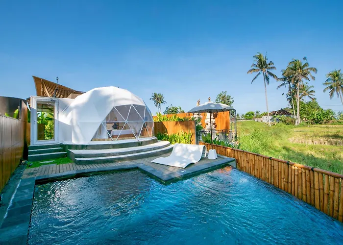 Triyana And Glamping Carangsari Bali 豪华帐篷 帕洋安